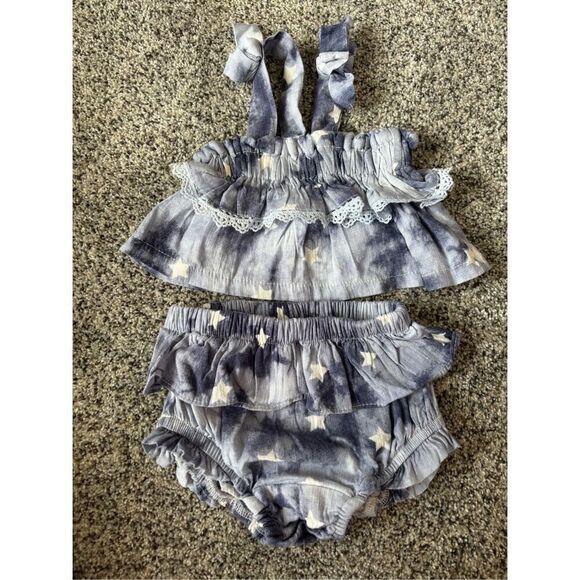 ❤️Jessica Simpson Baby Girl Short Set - Picture 1 of 4